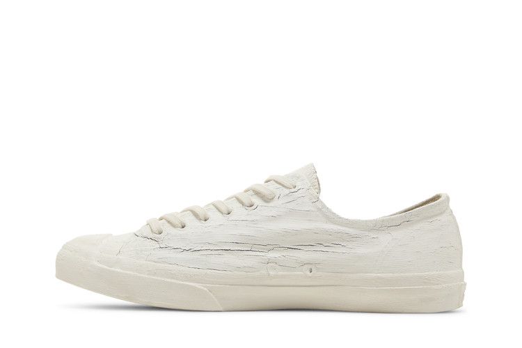 Maison Margiela x Converse Jack Purcell Low 'Paint Crack - White True Navy' — White/True Navy