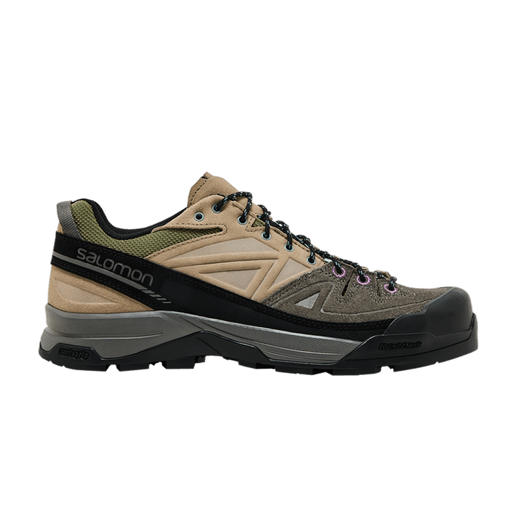 Salomon X-ALP Leather 'Pewter Vintage Khaki' — Pewter/Vintage Khaki/Black