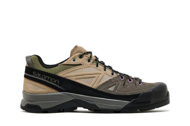 Salomon X-ALP Leather 'Pewter Vintage Khaki' — Pewter/Vintage Khaki/Black