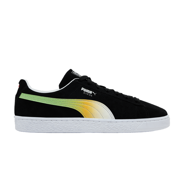 Puma NBA 2K x Suede 'Shot Meter' — Black/Sun Stream/White
