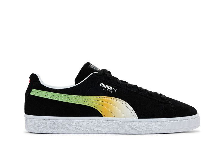 Puma NBA 2K x Suede 'Shot Meter' — Black/Sun Stream/White