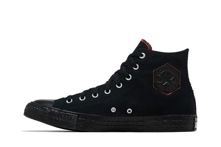 Dungeons & Dragons x Converse Chuck Taylor All Star High 'Dragon Scales' — Black/Red/White
