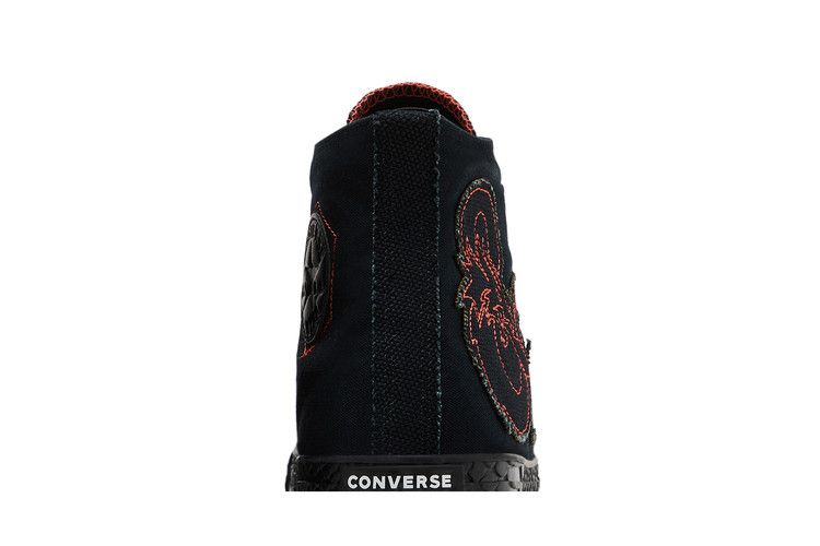 Dungeons & Dragons x Converse Chuck Taylor All Star High 'Dragon Scales' — Black/Red/White
