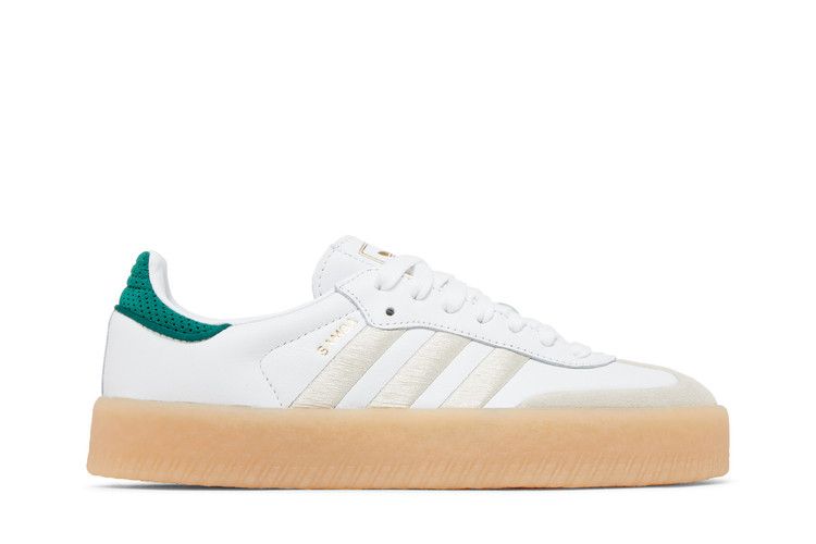 adidas Wmns Sambae 'Off White Green' — Off White/Alumina/Gold Metallic