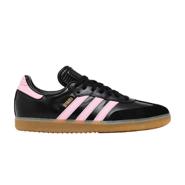 Lionel Messi x adidas Samba 'Inter Miami CF - Away Kit' — Core Black/Light Pink/Gum