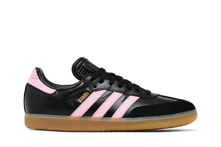 Lionel Messi x adidas Samba 'Inter Miami CF - Away Kit' — Core Black/Light Pink/Gum