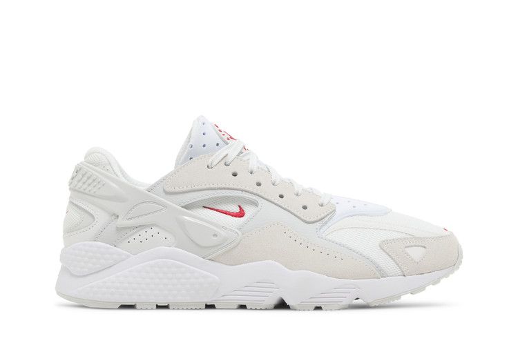 Nike Air Huarache Runner 'Photon Dust University Red' — Summit White/Photon Dust/White/University Red (2)