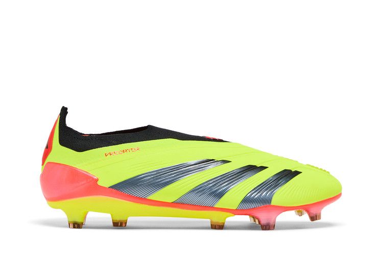 adidas Predator 24 Elite Laceless FG 'Energy Citrus Pack' — Team Solar Yellow/Core Black/Solar Red