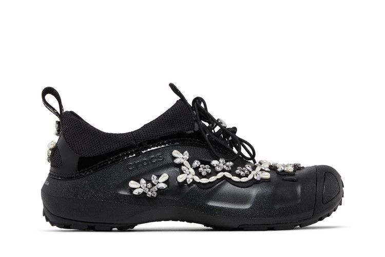 Simone Rocha x Crocs Quick Trail Low 'Black' — Black