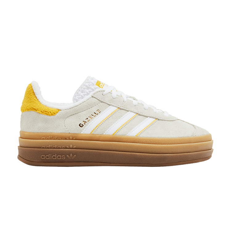 adidas Wmns Gazelle Bold 'Ivory Bold Gold' — Ivory/Cloud White/Bold Gold