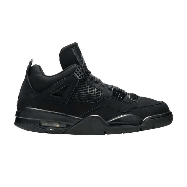 Air Jordan 4 Retro 'Black Cat' 2006 — Black/Black/Light Graphite