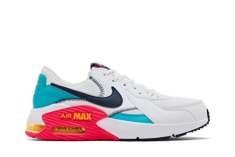 Nike Air Max Excee 'White Dusty Cactus' — White/Dusty Cactus/Laser Orange/Thunder Blue (2)