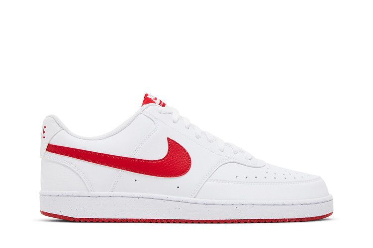 Nike Court Vision Low Next Nature 'White University Red' — White/University Red (2)