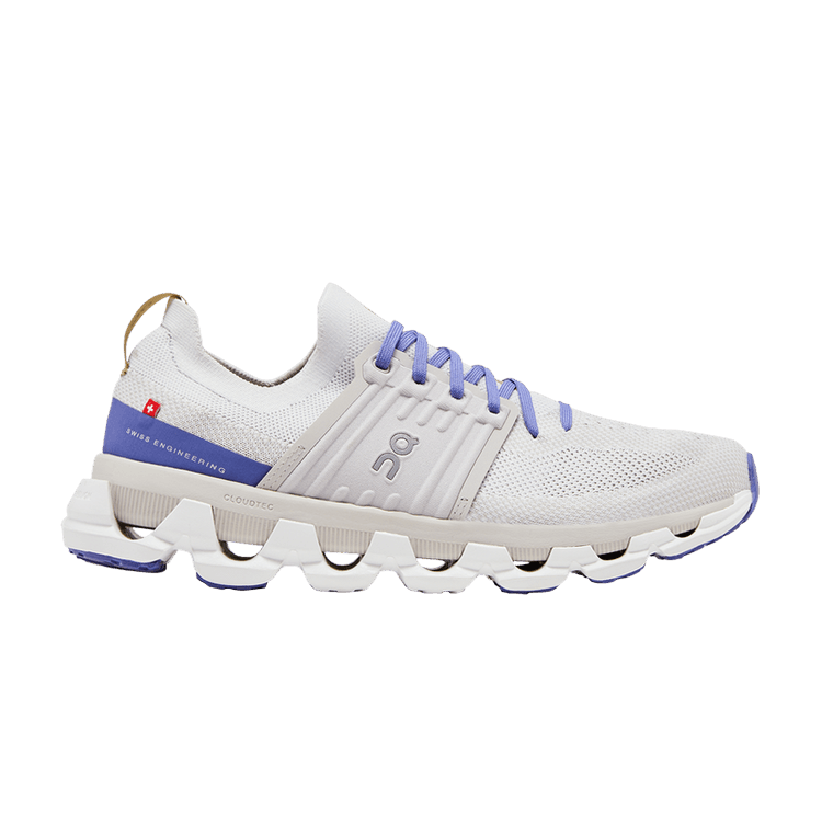 ON Wmns Cloudswift 3 'White Blueberry' — White/Blueberry