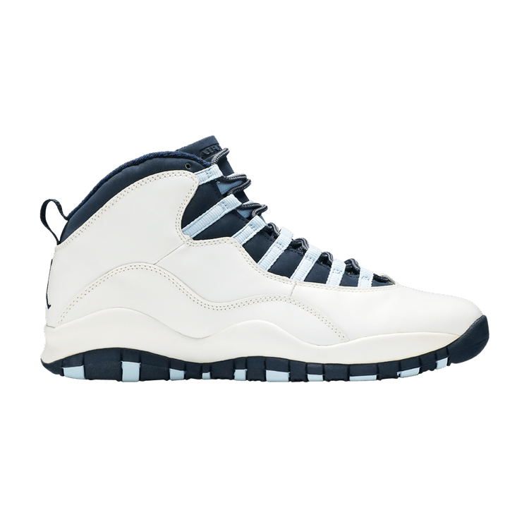 Air Jordan 10 Retro 'Ice Blue' 2005 — White/Obsidian-Ice Blue-V Red