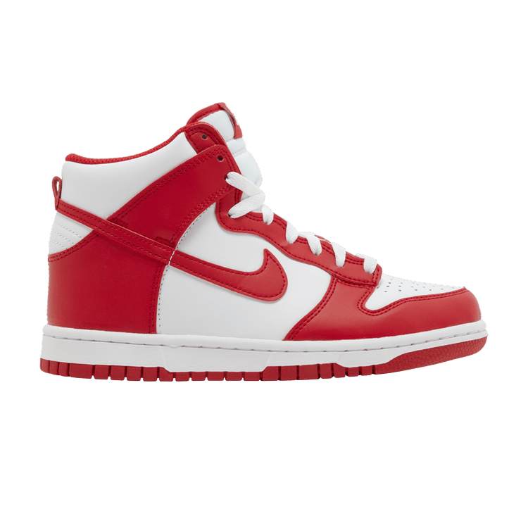 Nike Dunk High GS 'University Red' — White/University Red