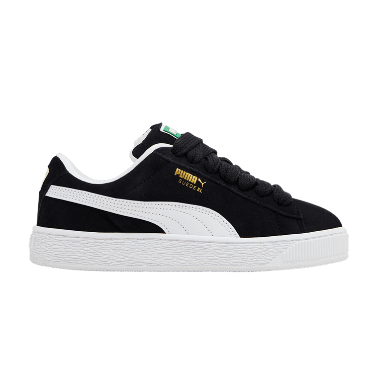 Puma Suede XL Big Kid 'Black White' — Black/White