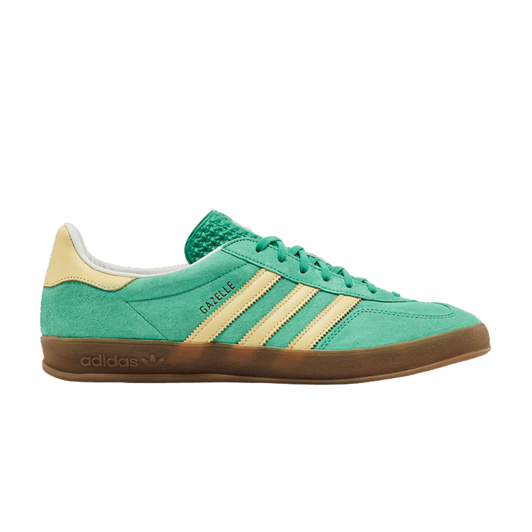 adidas Gazelle Indoor 'Semi Court Green Almost Yellow' — Semi Court Green/Almost Yellow/Gum