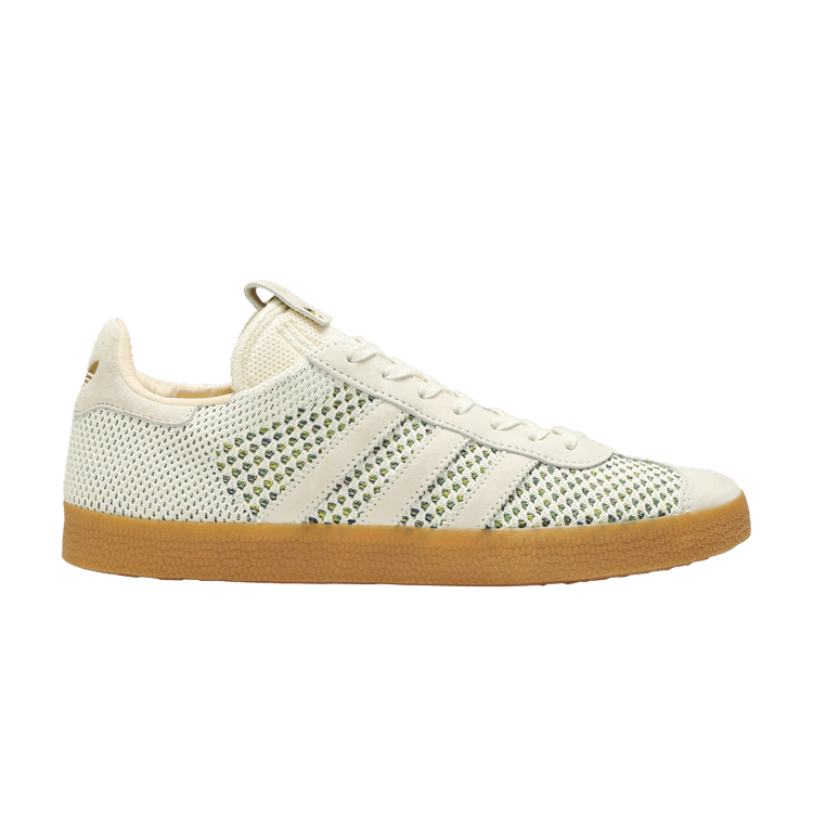 Sneaker Politics x adidas Gazelle PK 'Mardi Gras' — Cream/Multicolor/Gold