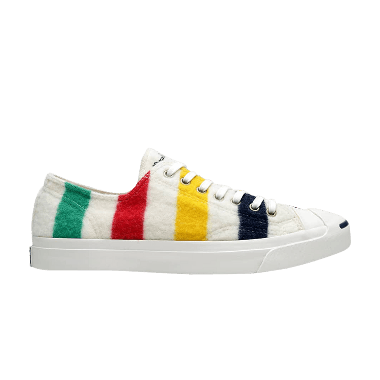 Hudson's Bay Company x Converse Jack Purcell LTT Low 'Snow White' — Snow White/Multi-Color