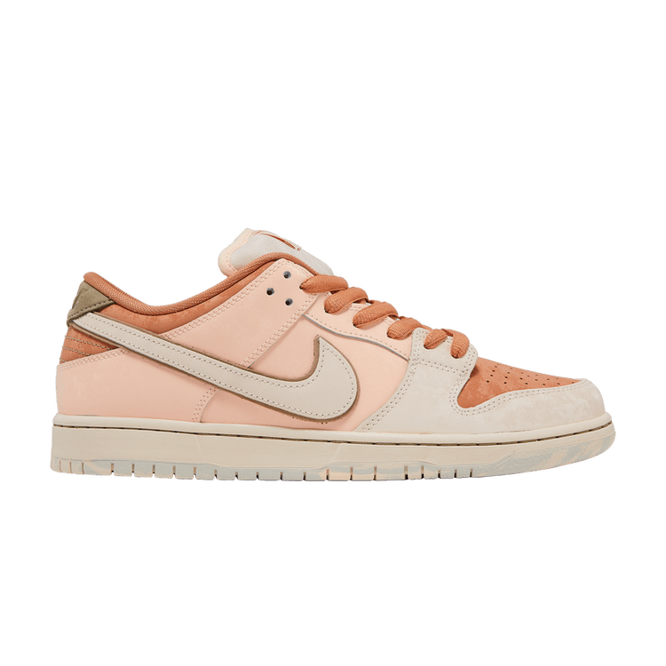 Nike Dunk Low SB 'Trocadéro Gardens' — Amber Brown/Guava Ice/Crimson Tint/Hemp/Neutral Olive/Pale Ivory