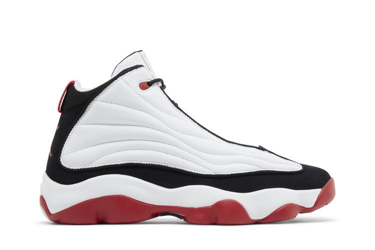 Air Jordan Pro Strong 'White Black Gym Red' — White/Gym Red/Black
