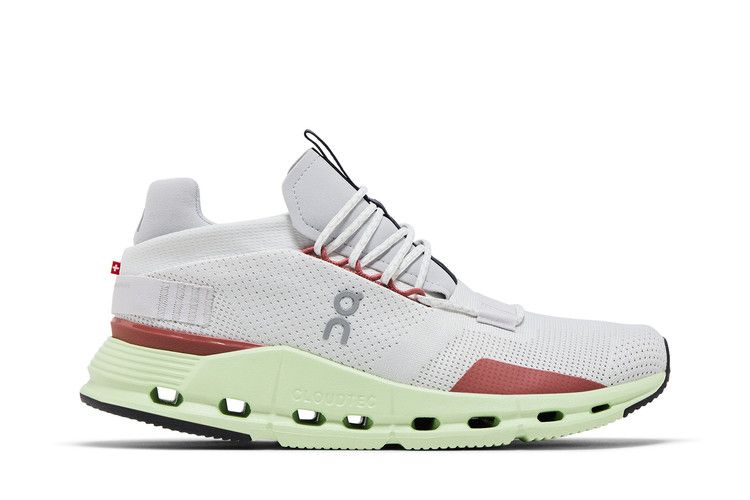 ON Wmns Cloudnova 'White Limelight' — White/Limelight