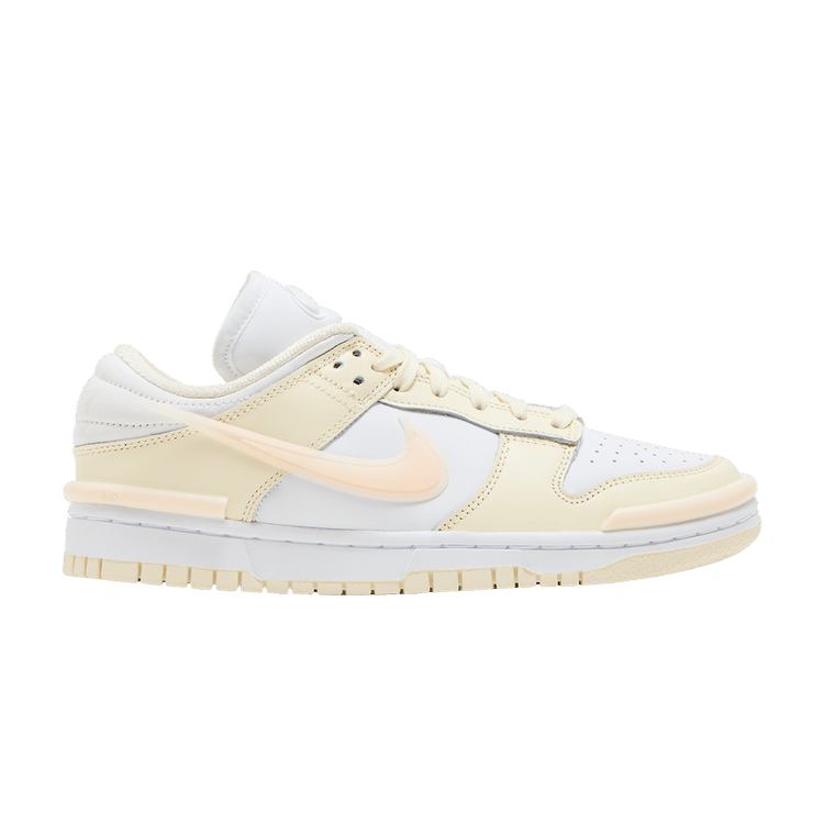 Nike Wmns Dunk Low Twist 'Coconut Milk' — Coconut Milk/White/Guava Ice
