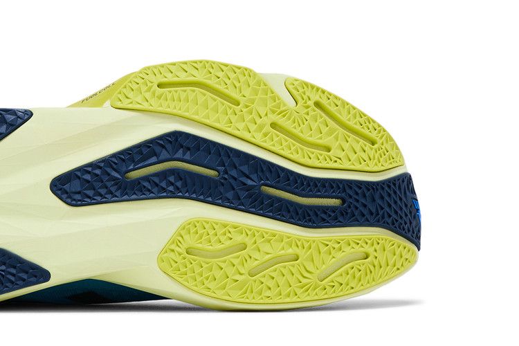 New Balance FuelCell Rebel v4 2E Wide 'Spice Blue Limelight' — Spice Blue/Limelight/Blue Oasis