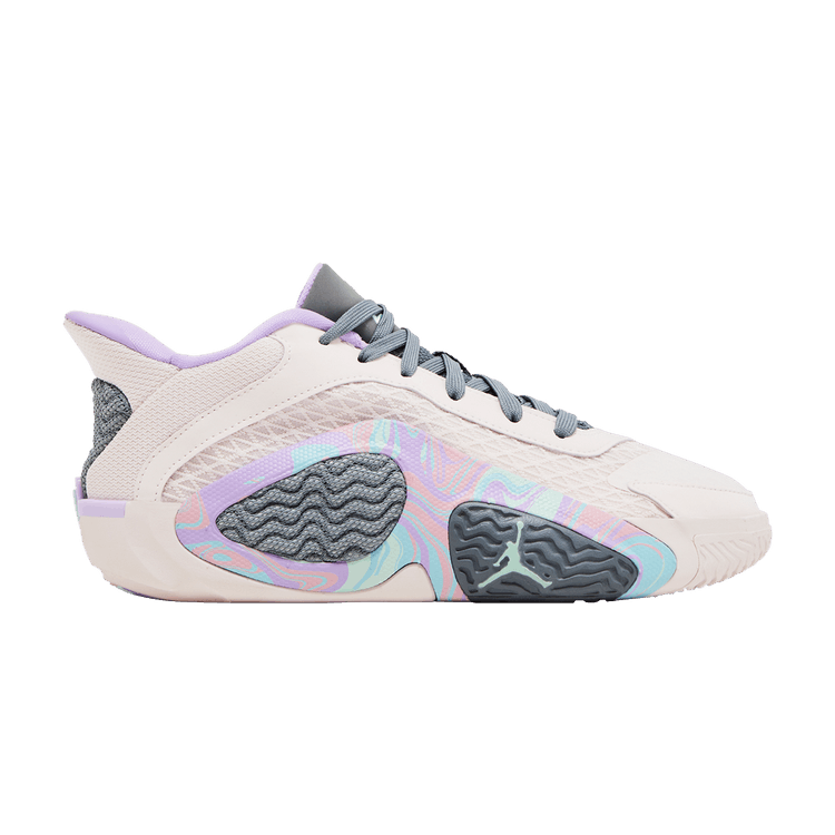 Air Jordan Tatum 2 GS 'Sidewalk Chalk' — Light Soft Pink/Mint Foam/Smoke/Lilac/Medium Soft Pink/Copa