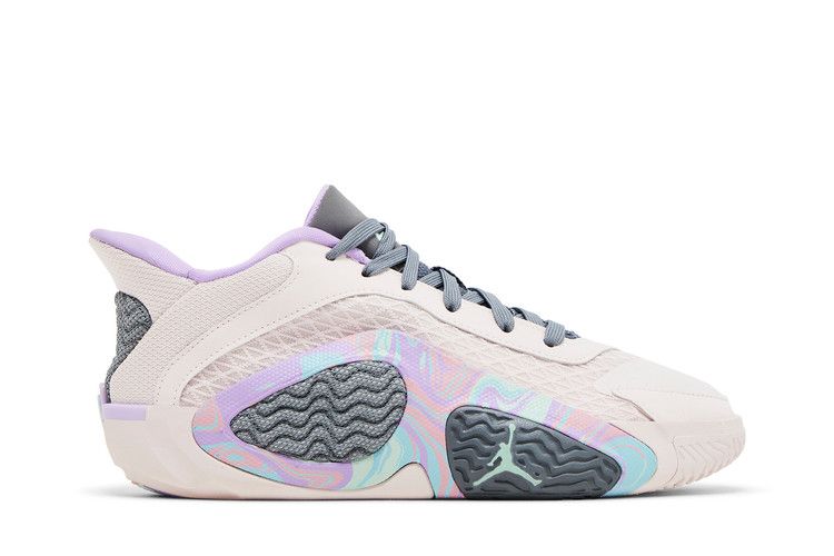 Air Jordan Tatum 2 GS 'Sidewalk Chalk' — Light Soft Pink/Mint Foam/Smoke/Lilac/Medium Soft Pink/Copa