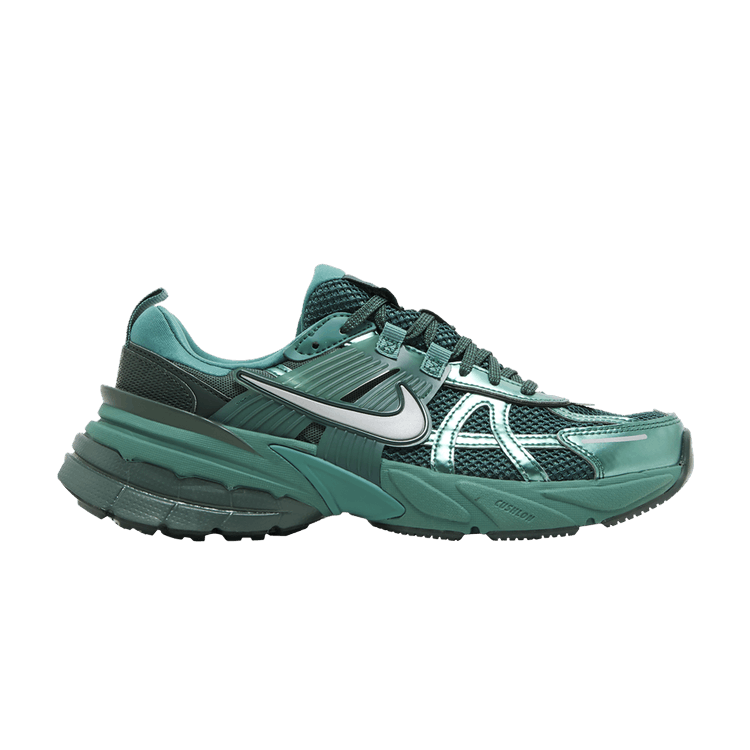 Nike Wmns V2K Run 'Bicoastal Vintage Green' — Bicoastal/Vintage Green/Metallic Silver