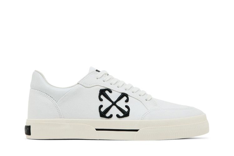 Off-White New Low Vulcanized 'White Black' — White/Black