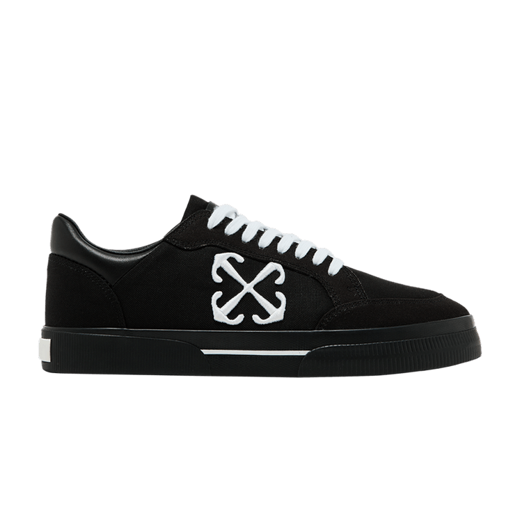Off-White New Low Vulcanized 'Black White' — Black/White