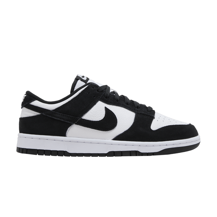 Nike Dunk Low SE 'Suede Panda' — White/Black/White
