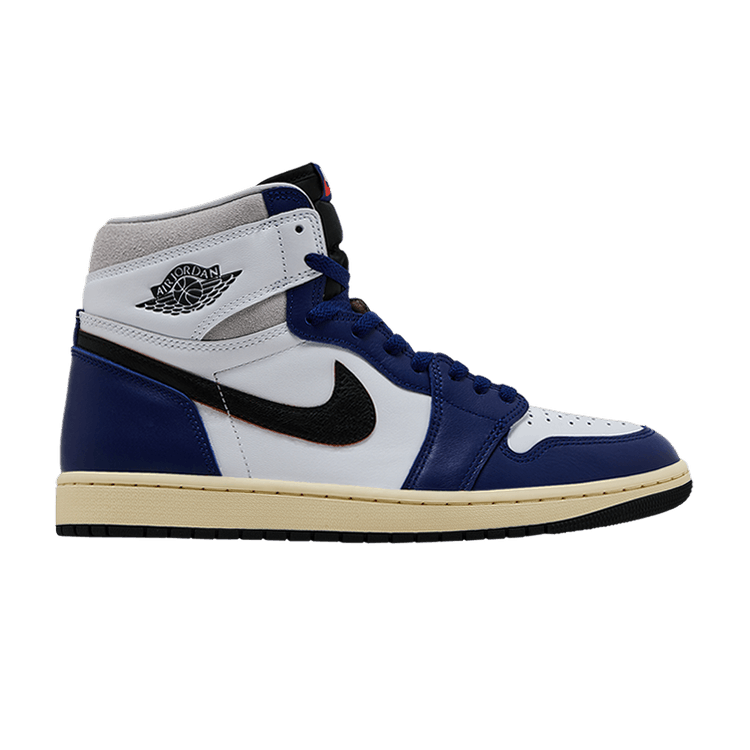 Air Jordan 1 Retro High OG 'Rare Air - Deep Royal Blue' — White/Black/Neutral Grey/Deep Royal Blue/Muslin