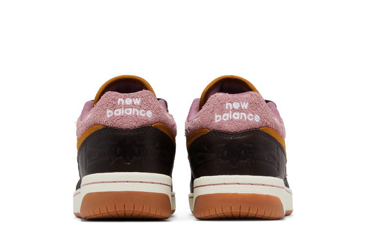 303 Boards x Jeremy Fish x New Balance Numeric 480 'Silly Pink Bunnies' — Brown/Pink
