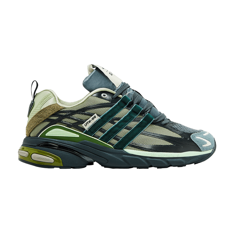 Song for the Mute x adidas Adistar Cushion 'Shadow Green Bold Onix' — Shadow Green/Collegiate Green/Bold Onix