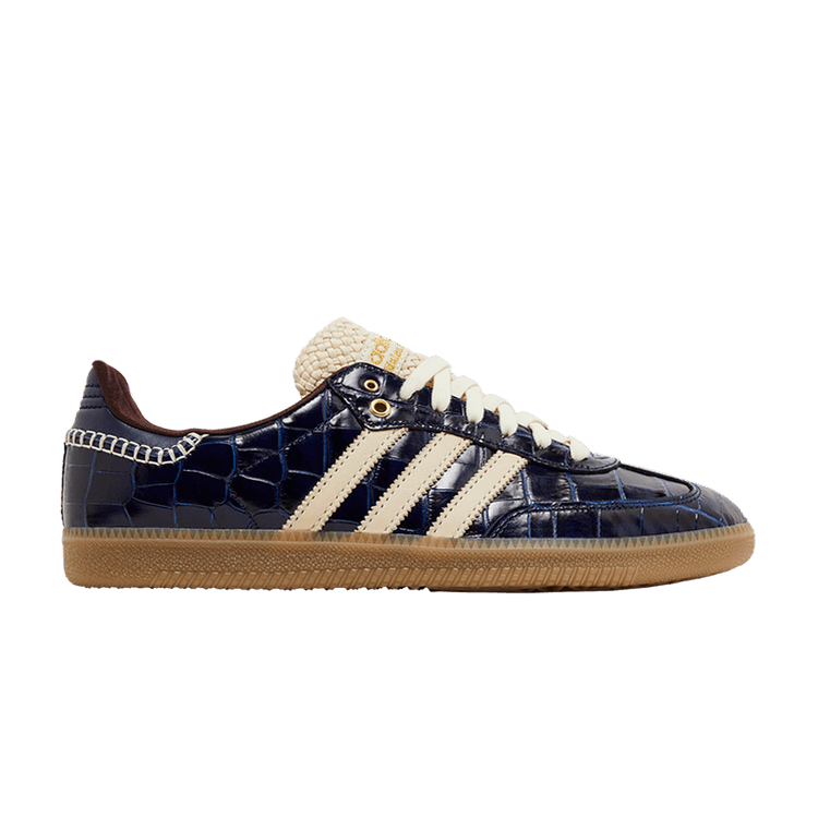 Wales Bonner x adidas Samba OG 'Croc - Collegiate Navy' — Collegiate Navy/Wonder White/Night Red