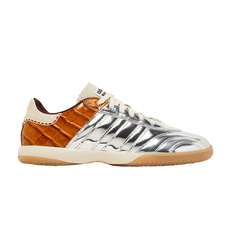 Wales Bonner x adidas Samba Millennium 'Silver Metallic Easy Yellow' — Silver Metallic/Silver Metallic/Easy Yellow