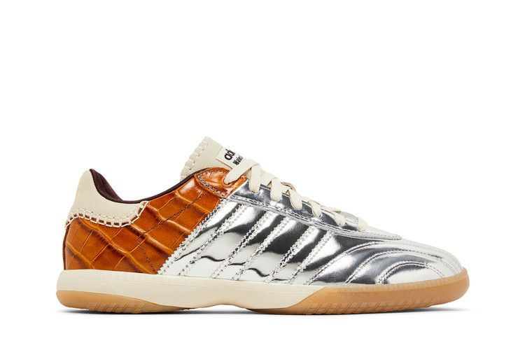 Wales Bonner x adidas Samba Millennium 'Silver Metallic Easy Yellow' — Silver Metallic/Silver Metallic/Easy Yellow