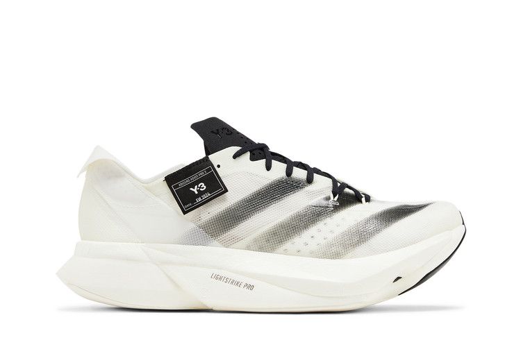 adidas Y-3 Adizero Adios Pro 3 'White' — Off White/Off White/Core Black