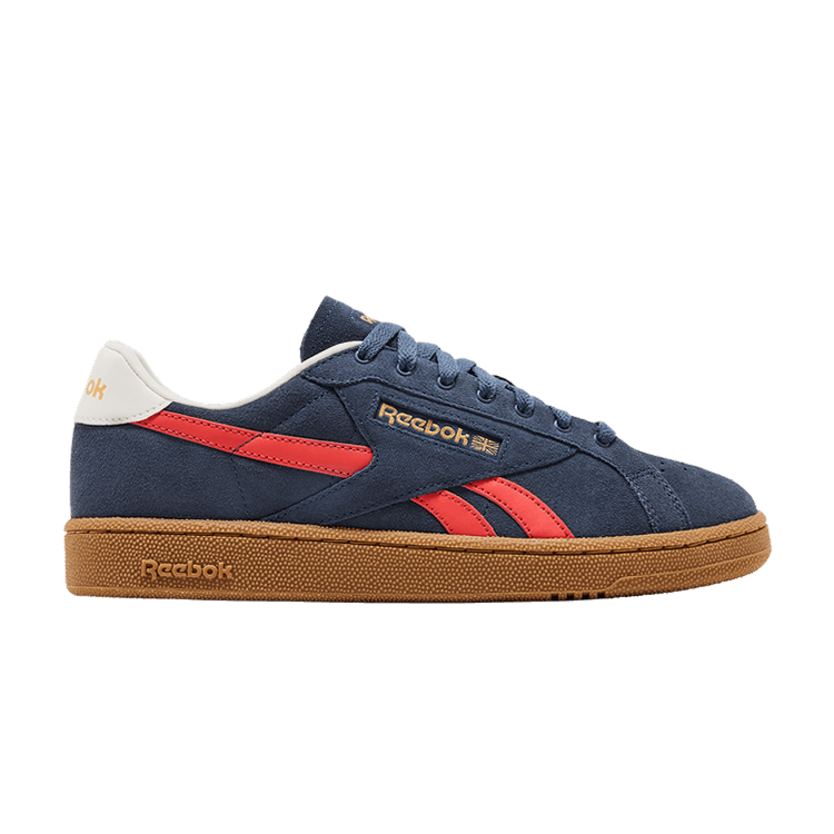 Reebok Club C Grounds UK 'East Coast Blue Dynamic Red' — East Coast Blue/Dynamic Red/Chalk