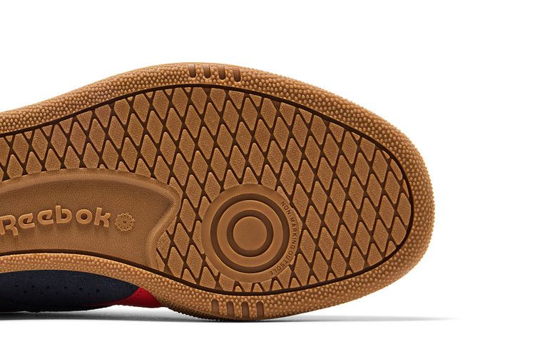 Reebok Club C Grounds UK 'East Coast Blue Dynamic Red' — East Coast Blue/Dynamic Red/Chalk