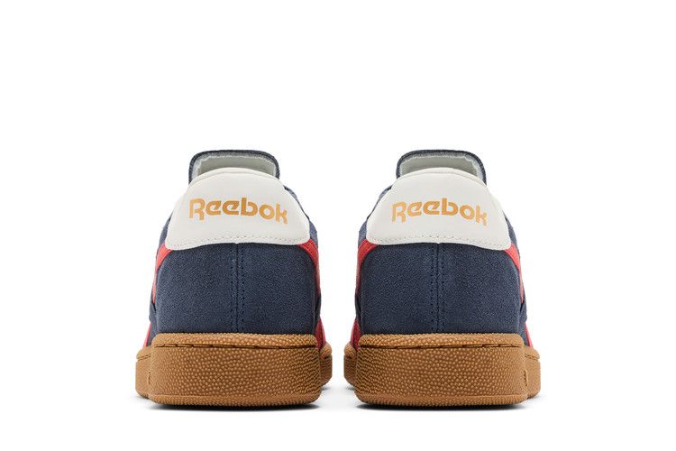 Reebok Club C Grounds UK 'East Coast Blue Dynamic Red' — East Coast Blue/Dynamic Red/Chalk