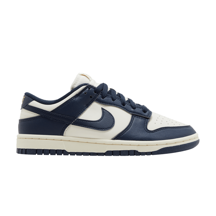 Nike Wmns Dunk Low Next Nature 'Olympic' — Phantom/Obsidian/Pale Ivory/Metallic Gold