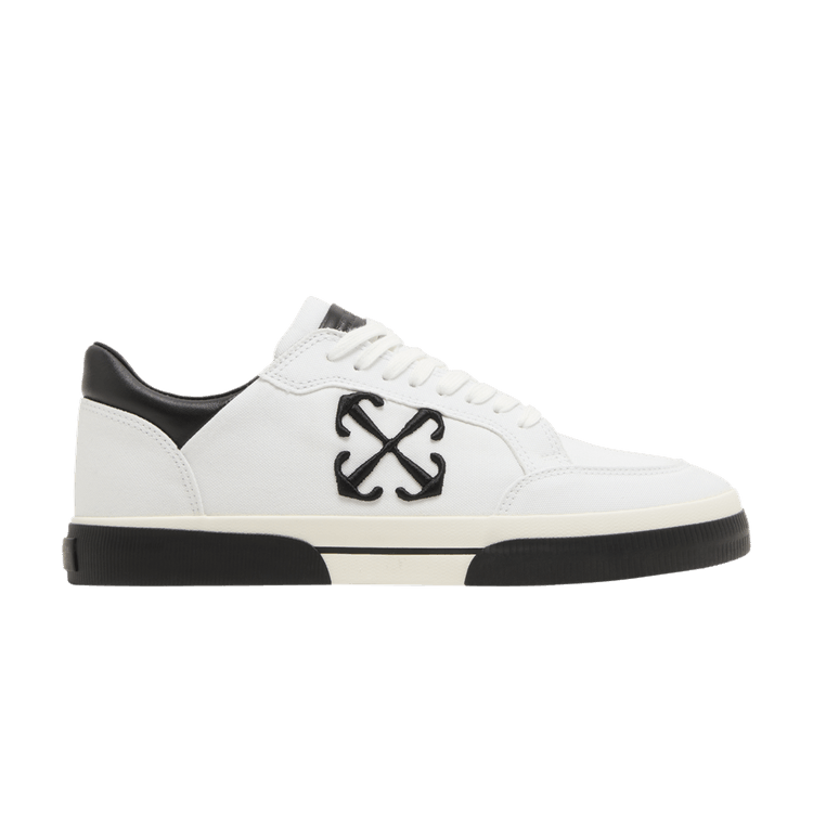 Off-White New Low Vulcanized 'White Black' — White/Black