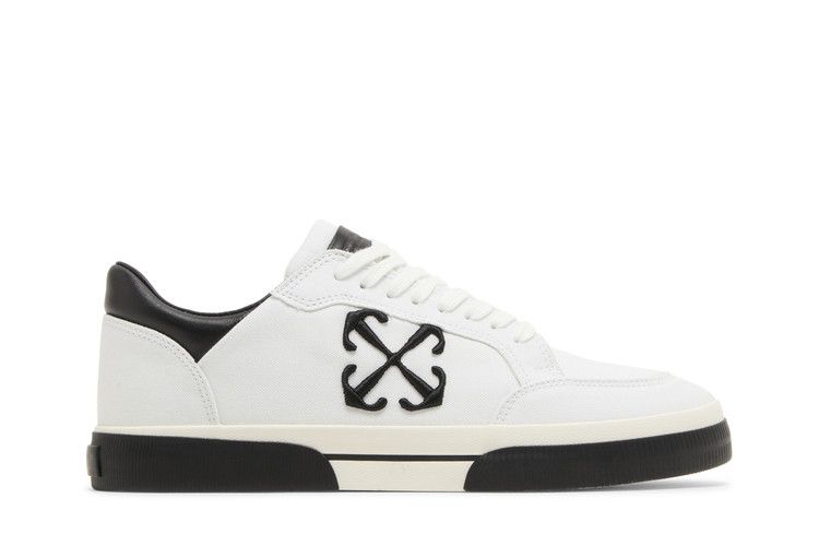 Off-White New Low Vulcanized 'White Black' — White/Black