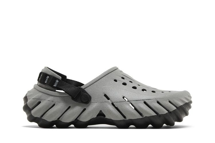 Crocs Echo Clog 'Reflective' — Black/Reflective