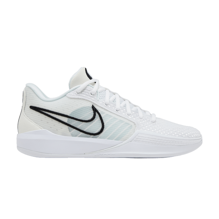 Nike Wmns Sabrina 1 TB Promo 'White Black' — White/Black/Black